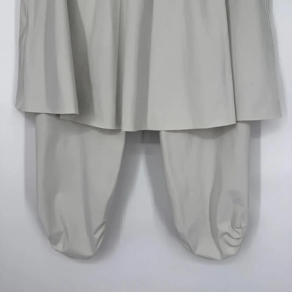 Spanx Booty Boost Tennis Active Skirt Knee Leggings Cream Modest Golf Size XL